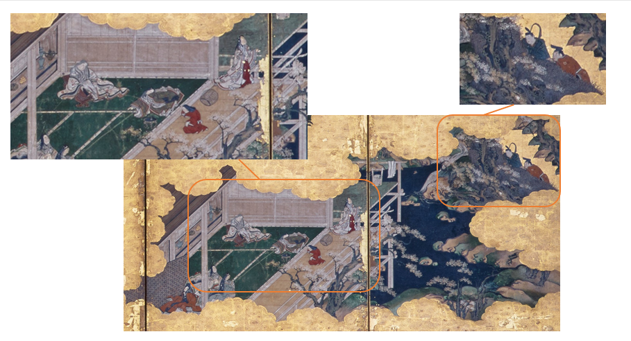 イベントレポート】特別企画「京ことばで楽しむ源氏物語図屛風